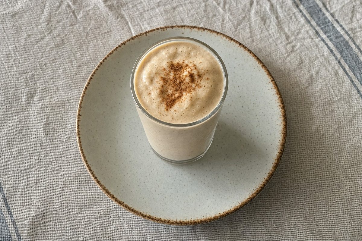 Smoothie Proteico de Banana e Manteiga de Amendoim