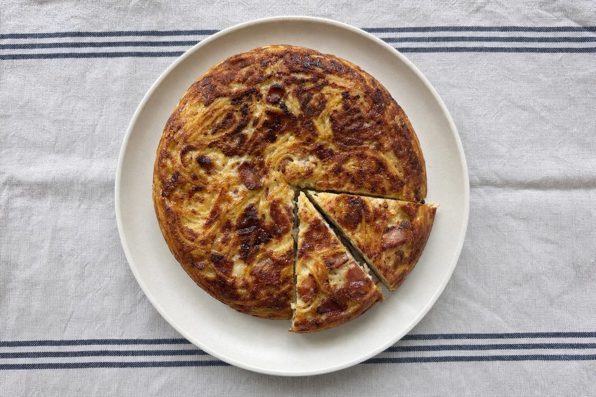 Frittata de Esparguete