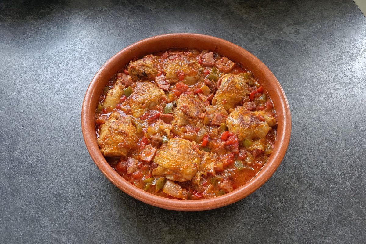 Frango ao Chilindrón