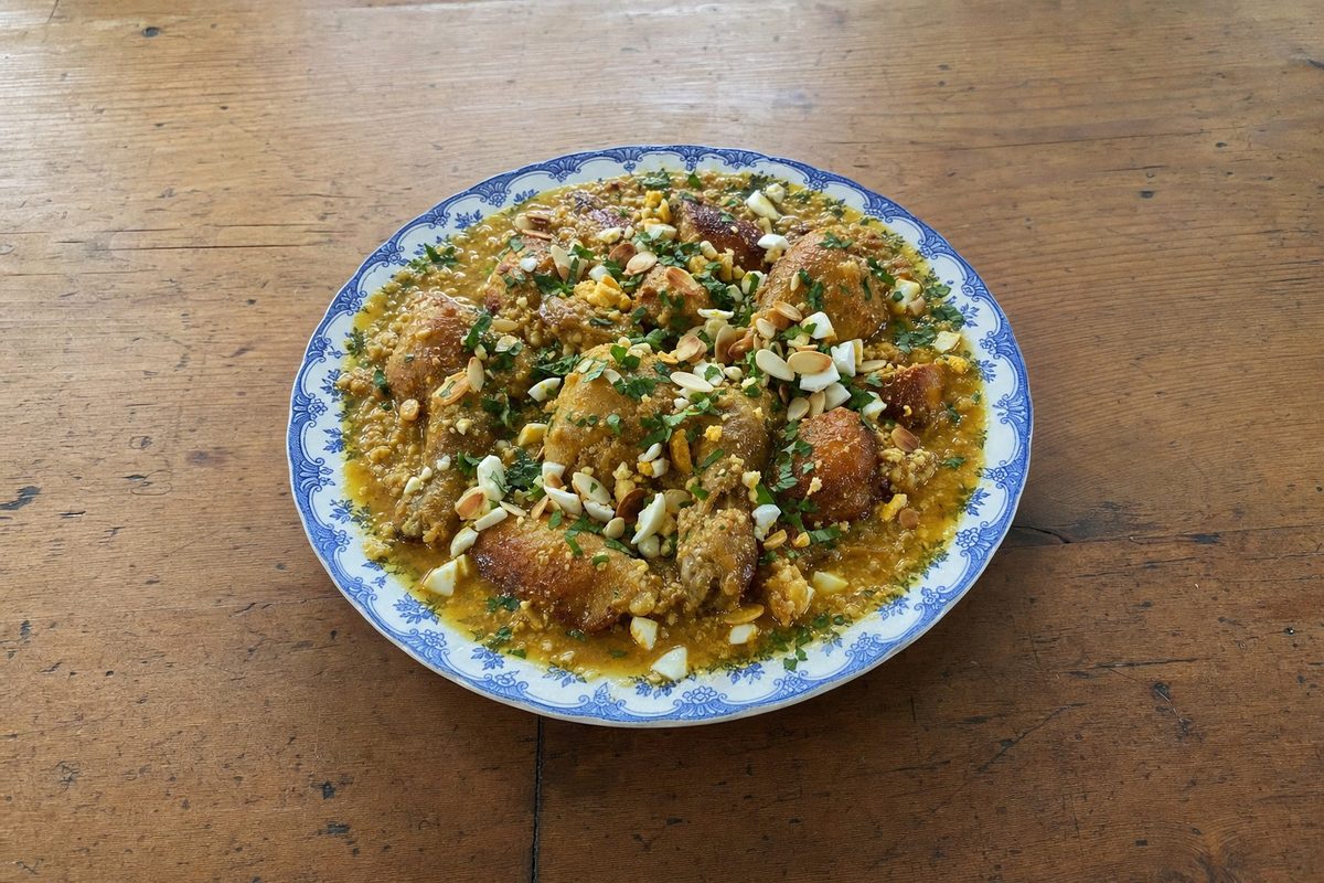 Frango em Pepitória