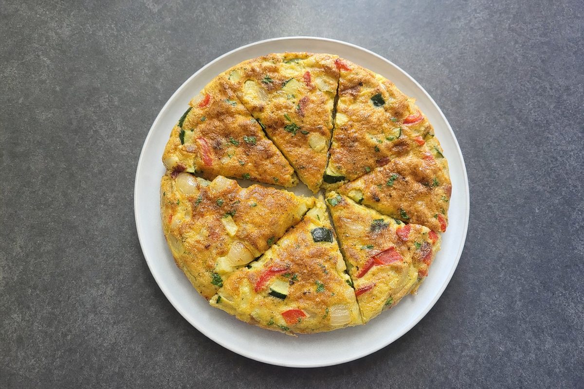 Tortilha Rápida de Legumes
