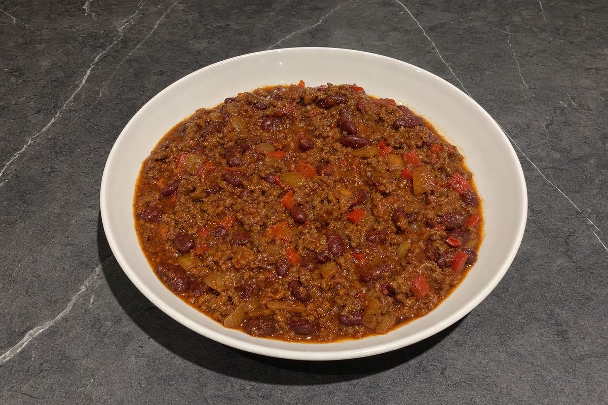 Chili con Carne Rápido