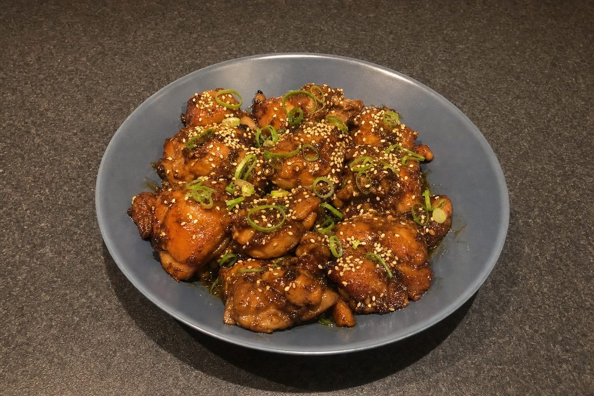 Frango de Sésamo Crocante