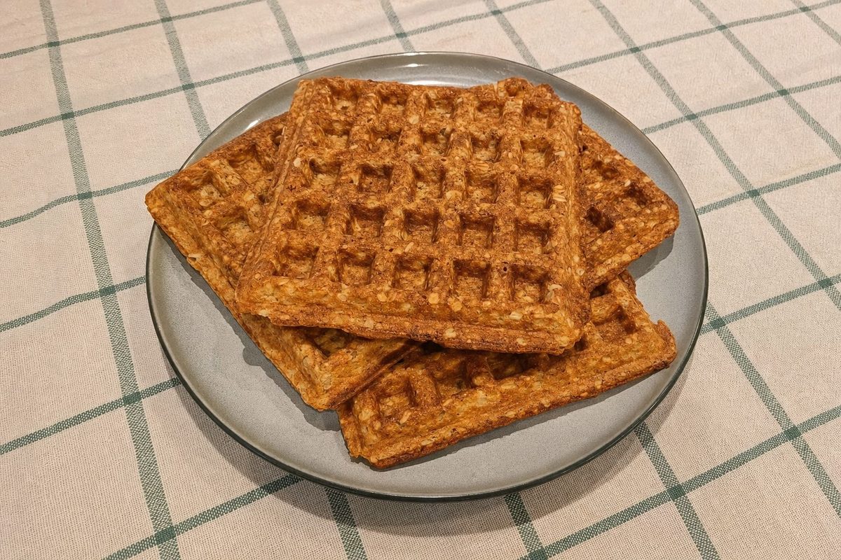 Waffles de Aveia