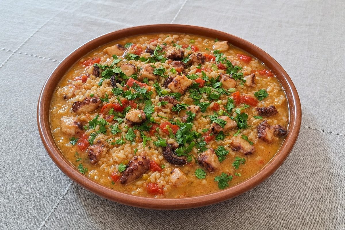 Arroz de Polvo Malandrinho