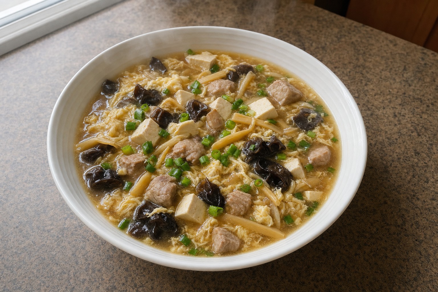 Sopa Agre-Picante Chinesa