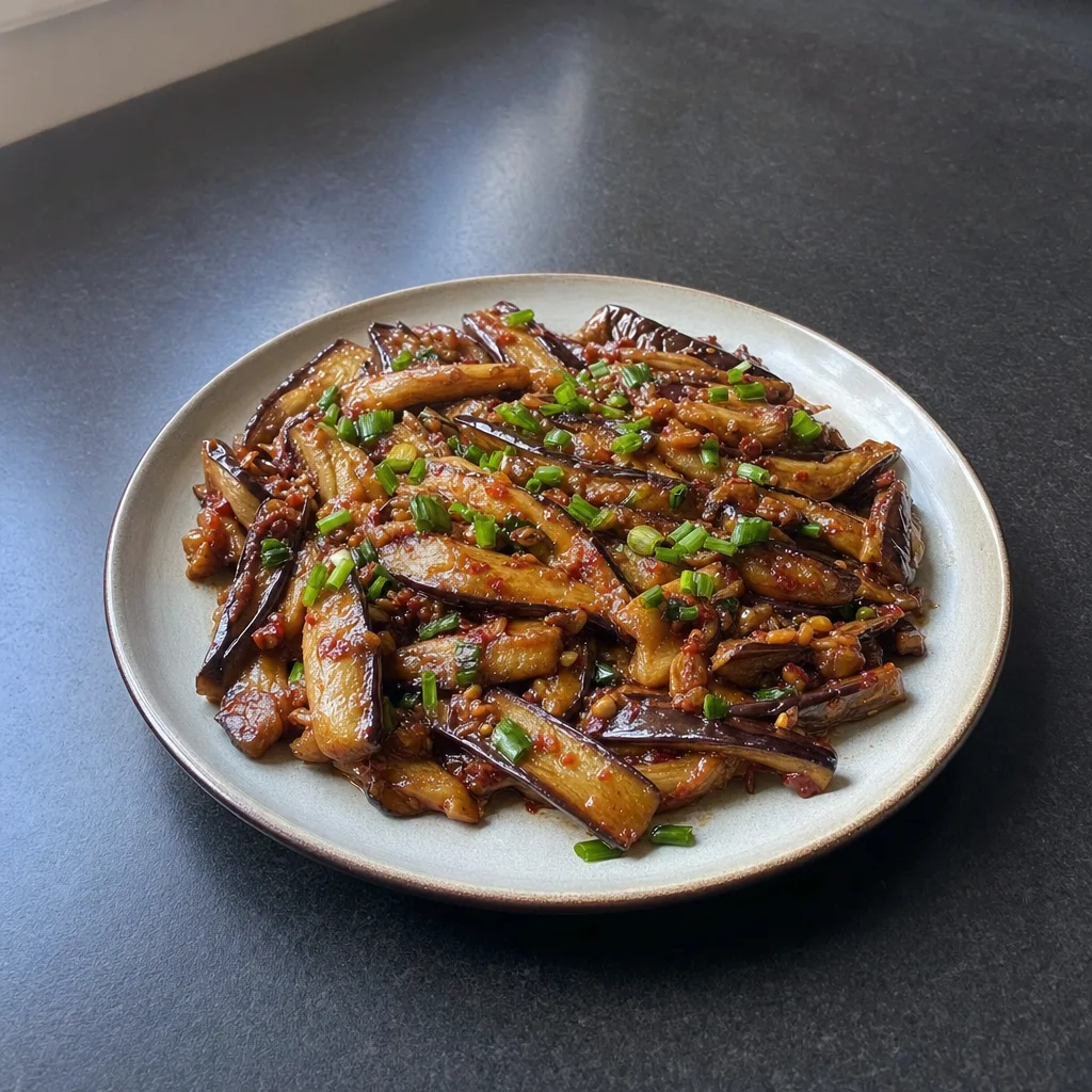 Beringela Yuxiang Vegana