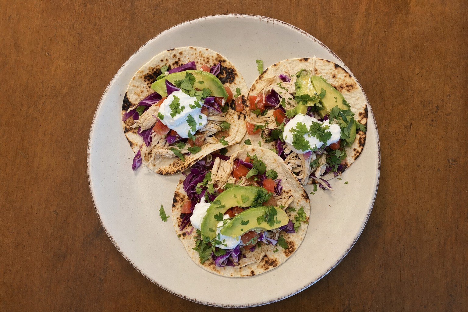 Tacos Rápidos de Frango Desfiado