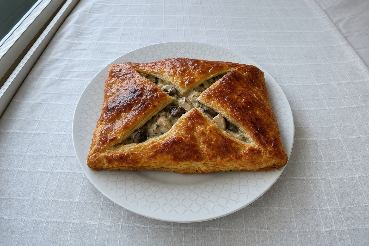 Chicken & Mushroom Pie