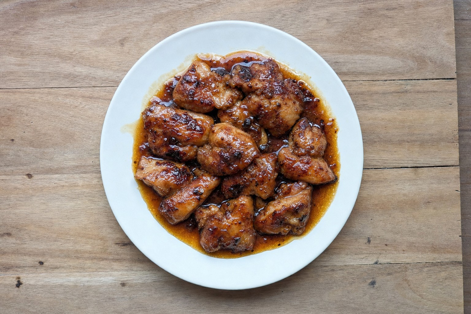 Coxas de Frango com Mel e Alho