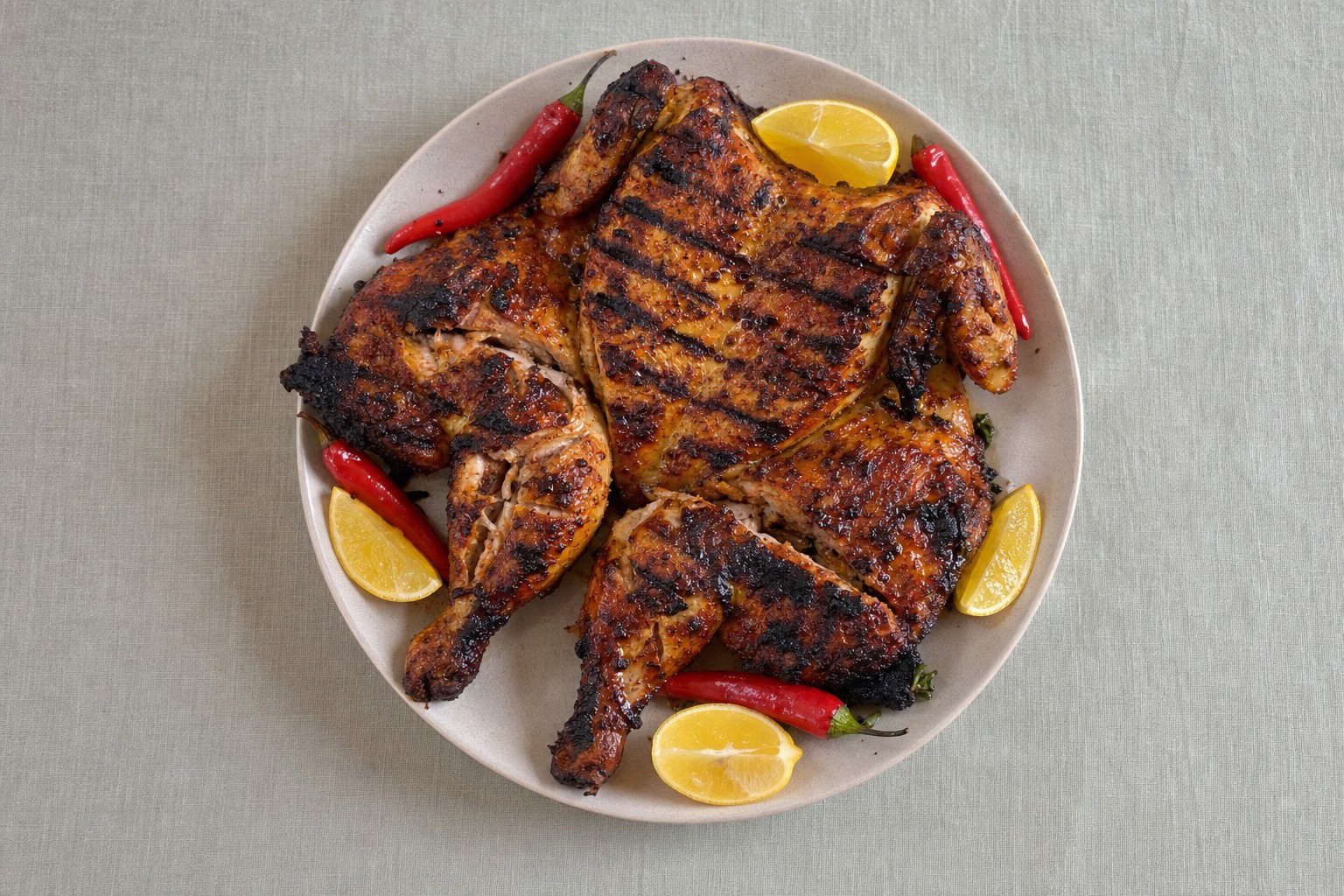 Frango de Churrasco com Piri-piri