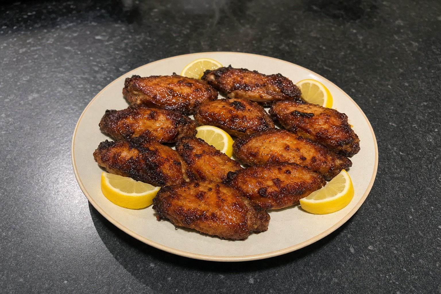 Asas de Frango com Páprica na Air Fryer