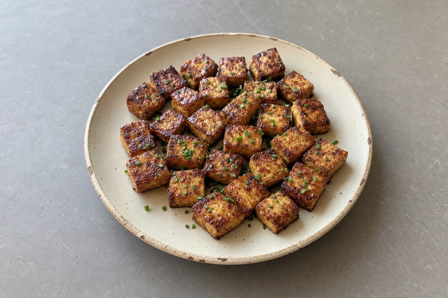 Tofu Crocante na Air Fryer