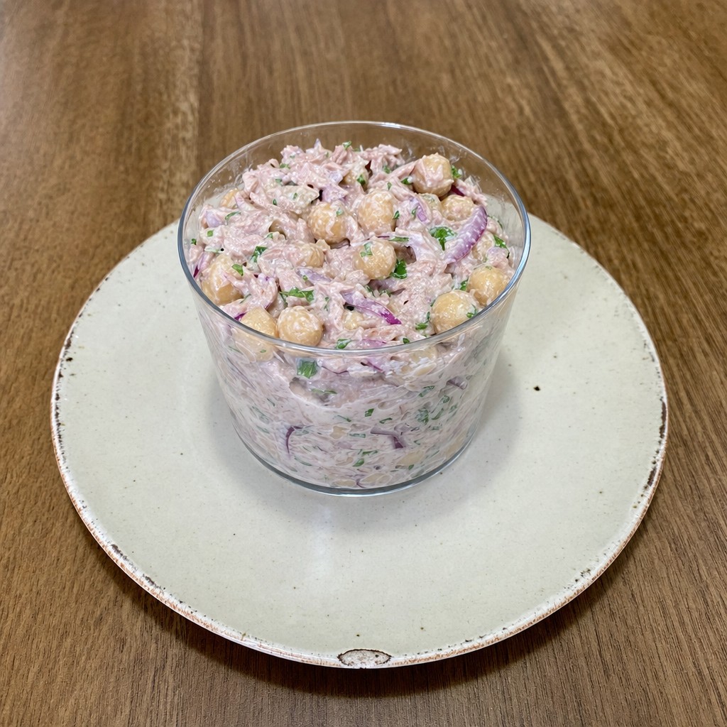 Copo de Atum com Grão e Cebola Roxa