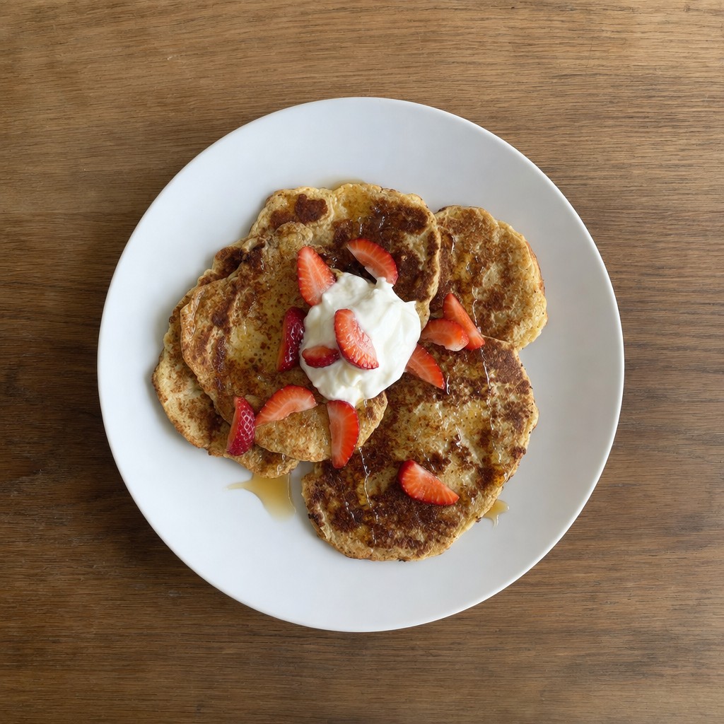 Panquecas Proteicas de Aveia e Skyr