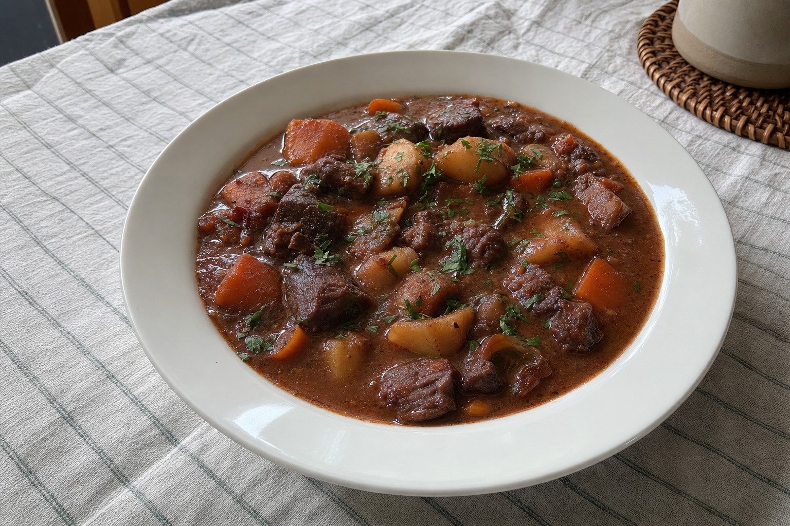 Carne Guisada com Batatas